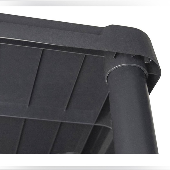 4-Tier Light Duty Storage Shelf Shelves Plastic Shelving Unit 47”H x 21”W x 13”D - Picture 10 of 12